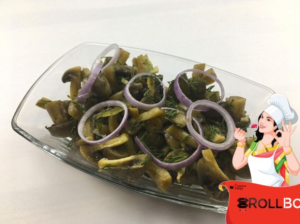 Маринованные шампиньоны - «Кулинарные рецепты»