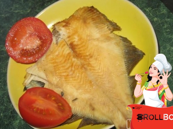 Камбала, запеченная в маринаде от помидоров - «Блюда из рыбы»