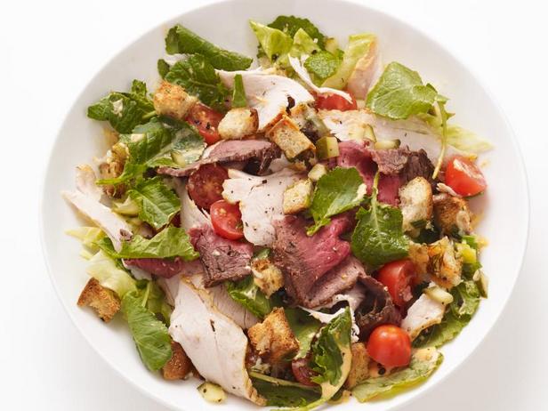 Шеф-салат с говядиной и капустой кейл - «Салаты»